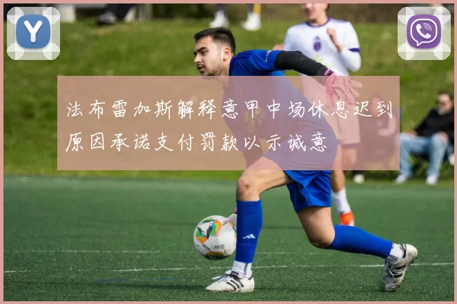 法布雷加斯解释意甲中场休息迟到原因承诺支付罚款以示诚意